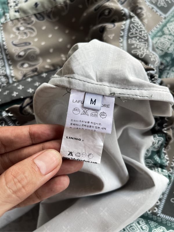 LAFUDGE STORE PAISLEY PATCHWORK ANORAK JACKET (Packable), foto 5