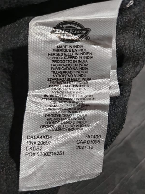 Crewneck dickies oakport Half zip, foto 8