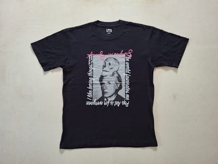 KAOS UNIQLO ANDY WARHOL ORIGINAL 100%