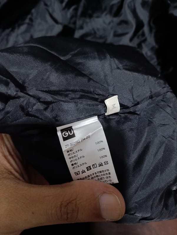 GU Uniqlo Heat Padded Boxy Oversized Jacket, foto 7