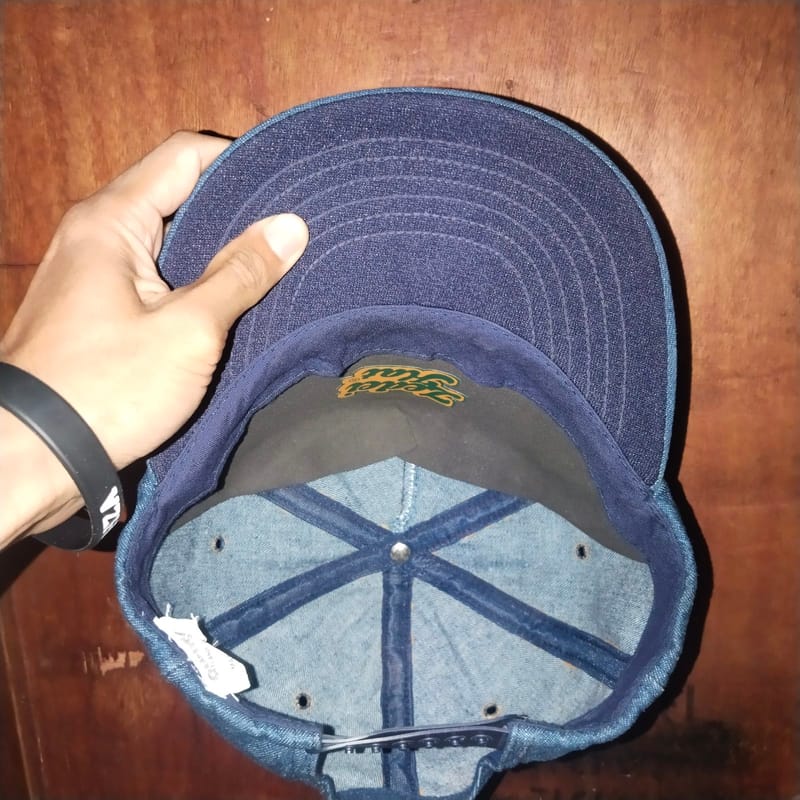 Vintage hat denim Columbia Helicopters, foto 2