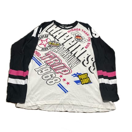2000s coca cola art graphics long sleeve tee