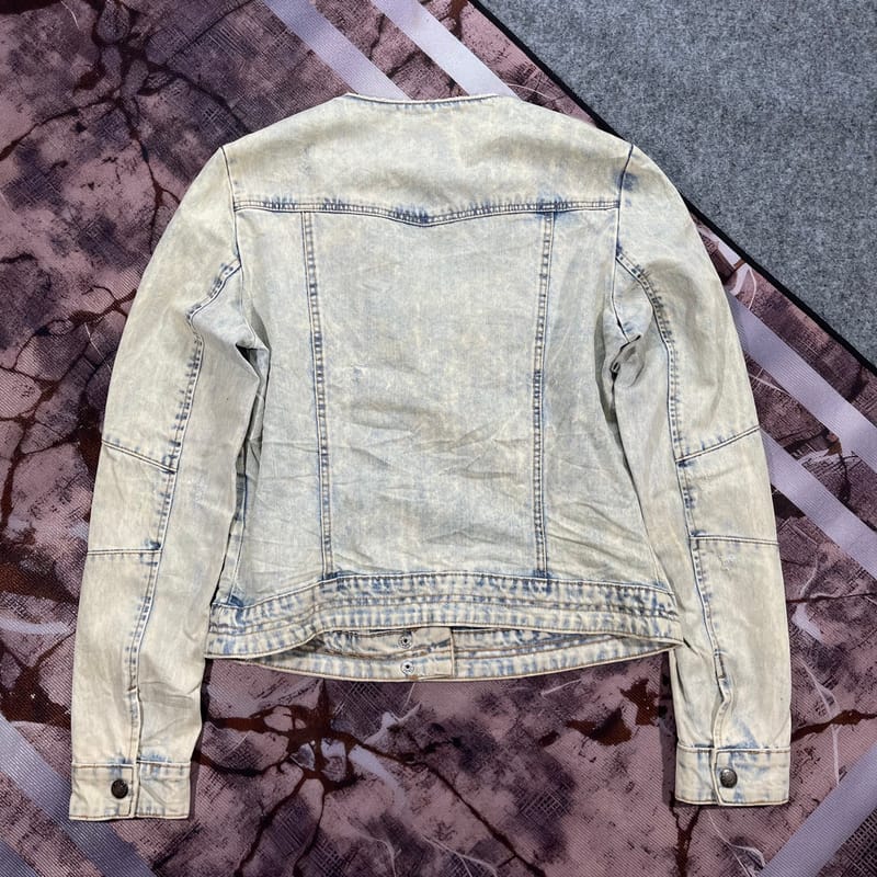 Jaket denim biker Zara Trafaluc second, foto 6