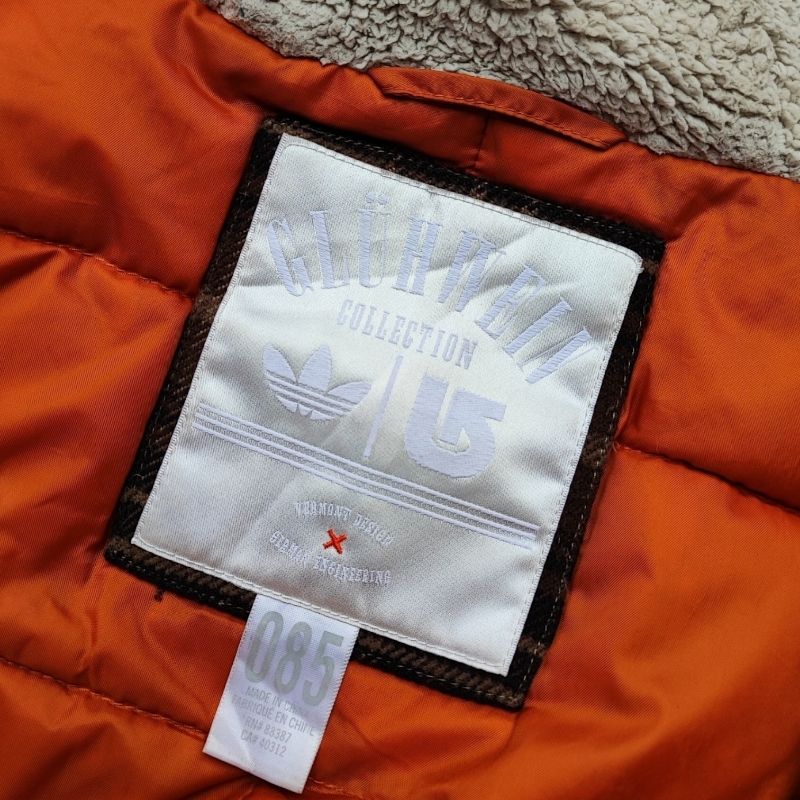 Adidas Gorpcore Sportswear Puffer jacket Pria cream, foto 7