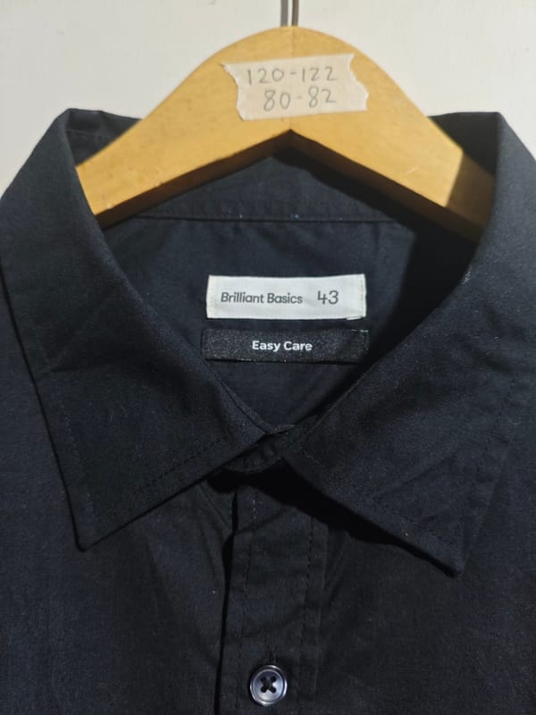Kemeja Brilliant Basic Black, foto 4