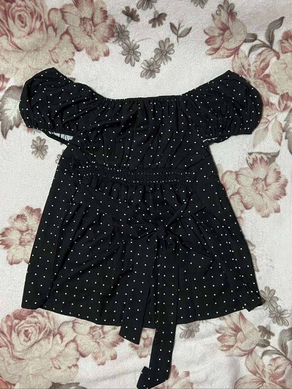 Polkadot Puffy Top Black, foto 6