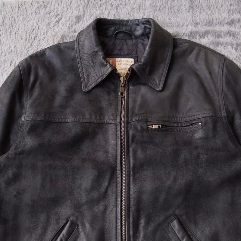 Detroit American Legend Buffalo Leather Jacket, foto 2