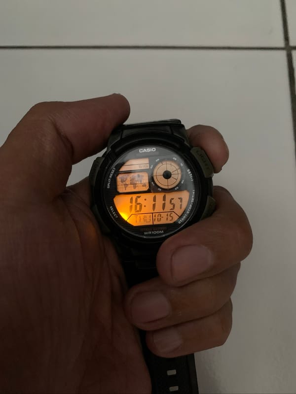 Jam tangan Casio AE-1000W, foto 7