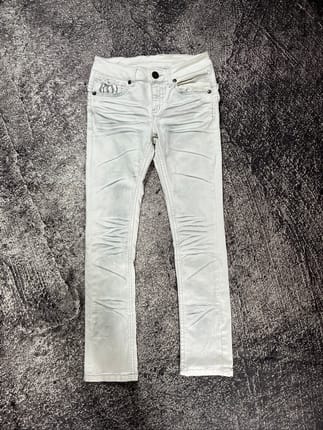 Japanese brand acid wash denim