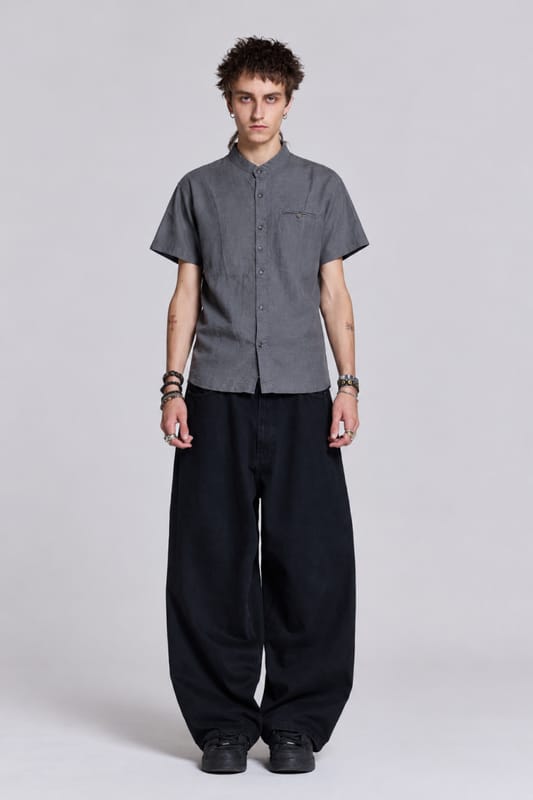 NUMBER NINE BUTTON UP SHIRT, foto 2