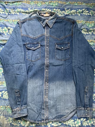 kemeja levi strauss&co two tone vintage