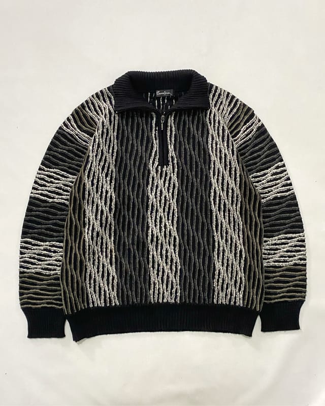 Sweater knit rajut motif 3D, foto 7
