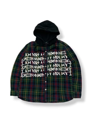 ’IANAHB’ Flannel Hoodie