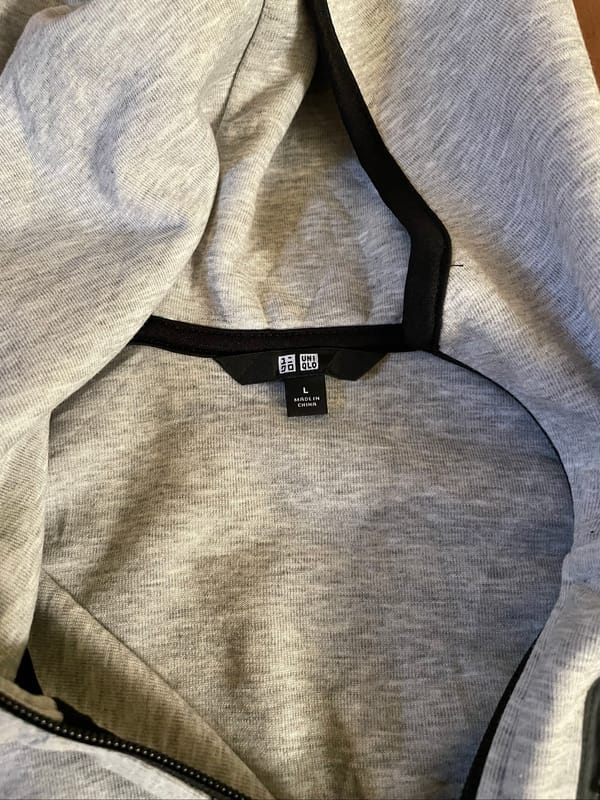 Hoodie uniqlo techh, foto 4