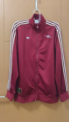 Jaket Tracktop Bola Arsenal Terrace Icons Maroon XXL