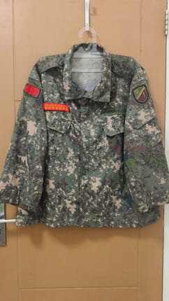 BDU Korea Army Granite B Camo Original XXL fit XXXL
