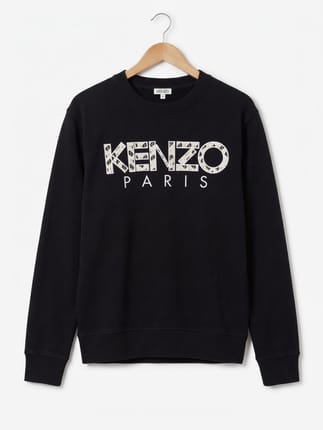 KENZO PARIS Motif Letter Bordir