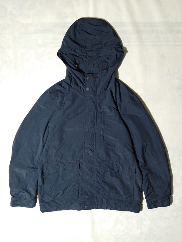 Jaket Uniqlo Field Parka Lined Navy Second, foto 10