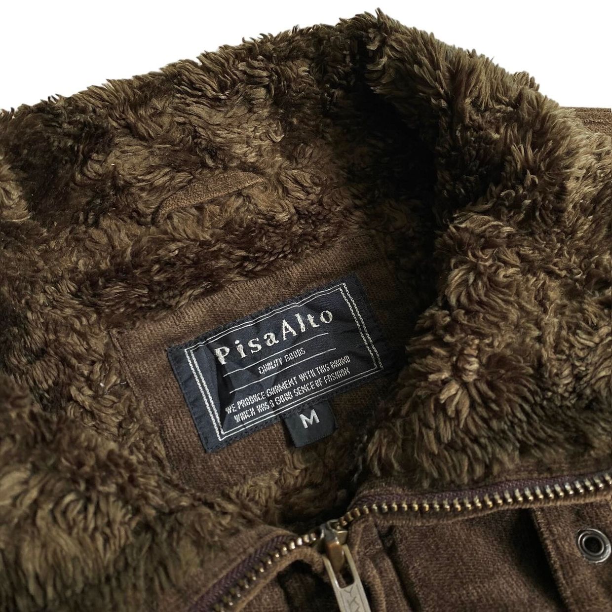 Vintage Casual Denim jacket Pria brown, foto 3