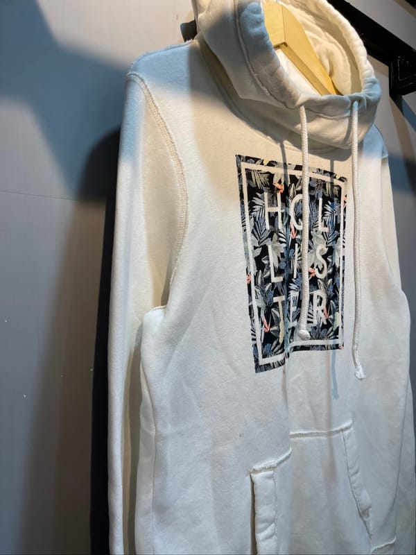 Hoodie Basic White, foto 2