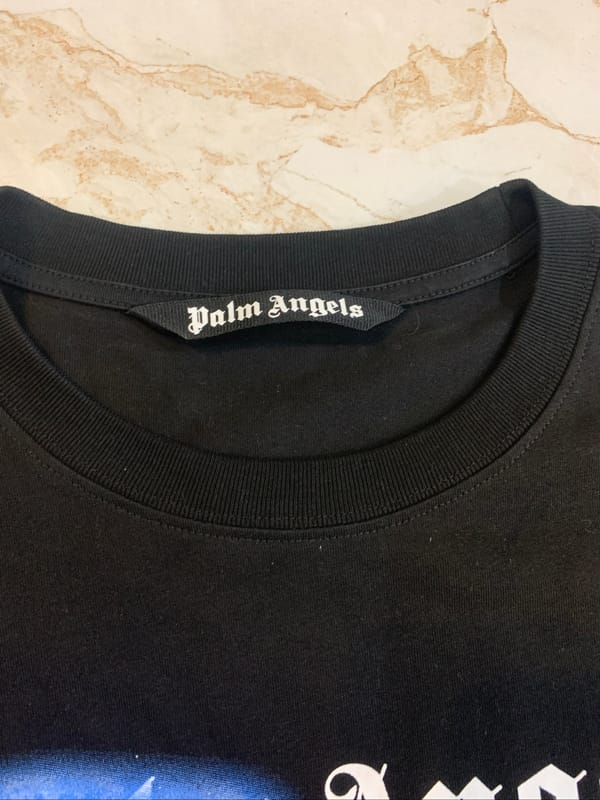 Palm Angels Sprayed Logo “New York” Tee, foto 3