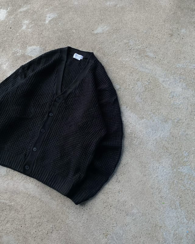 CARDIGAN WAFFLE BOXY FIT, foto 2