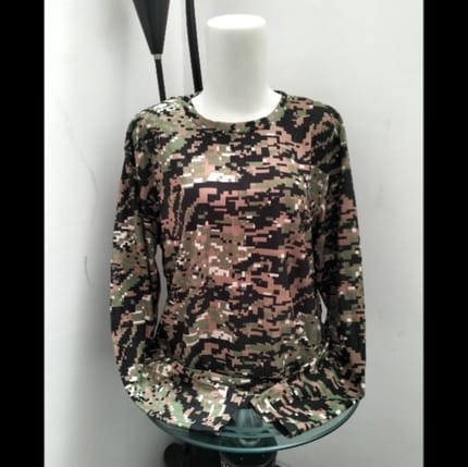 Atasan Motif Digital Camo