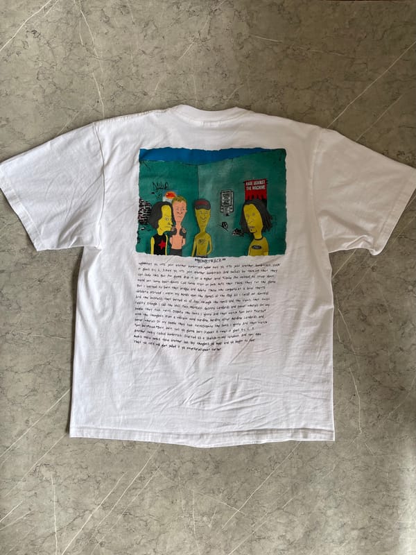 T-Shirt RATM x Beavis, foto 3