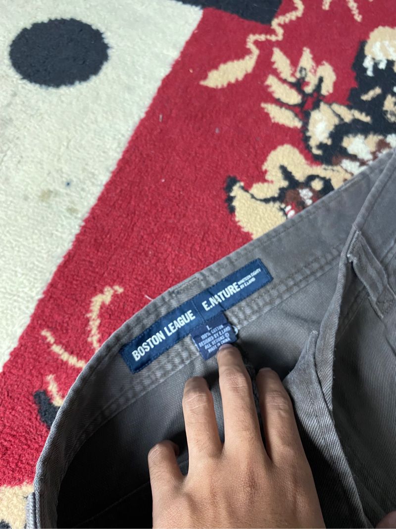 Y2K Jeans Pria brown, foto 5