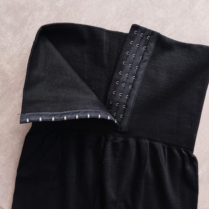Legging Korset Hitam Celana Panjang, foto 3