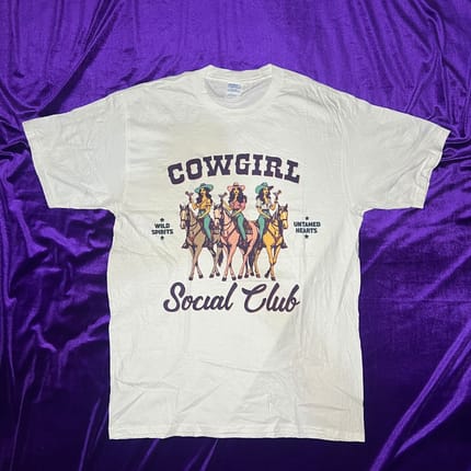 Kaos tshirt  Cowgirl Social Club