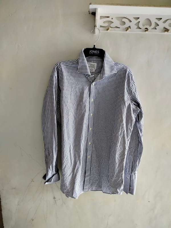 kemeja SIZE XXL kotak TM LEWIN branded, foto 2