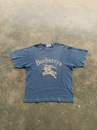 Vintage Burberrys Of London Big Logo Tshirt