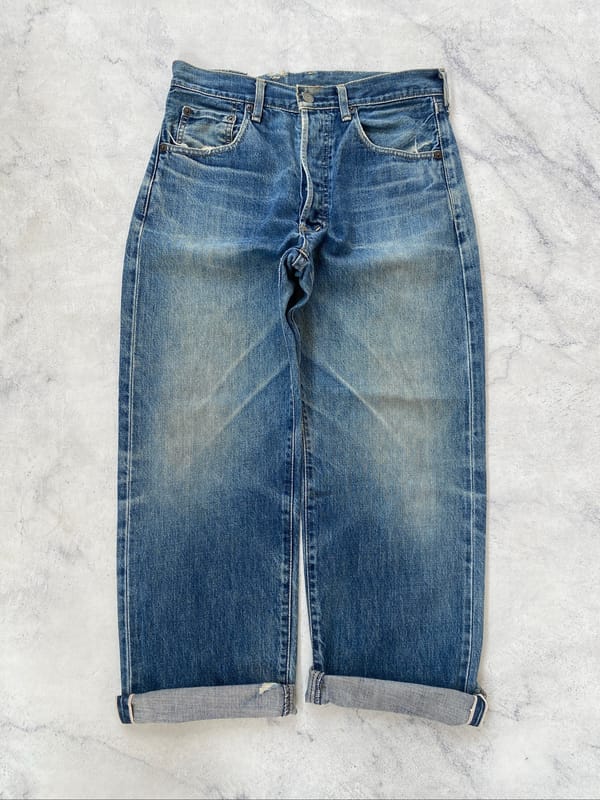 Vintage Levi’s 503B Jeans Selvedge, foto 3