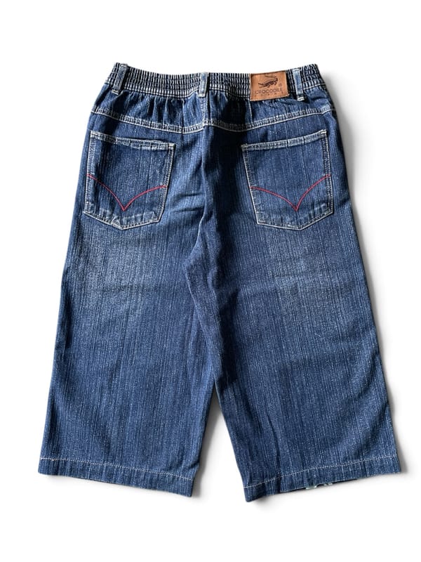 Vintage Y2K Crocodile Jorts, foto 3