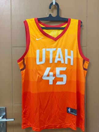 Jersey Basket Utah Jazz Donovan Mitchell Orange XL