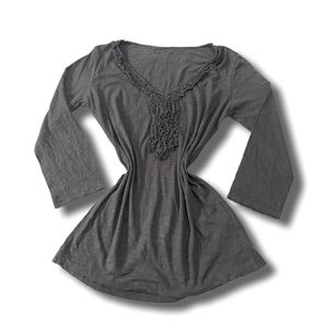 Uniqlo Coquette Casual Blouse Wanita black