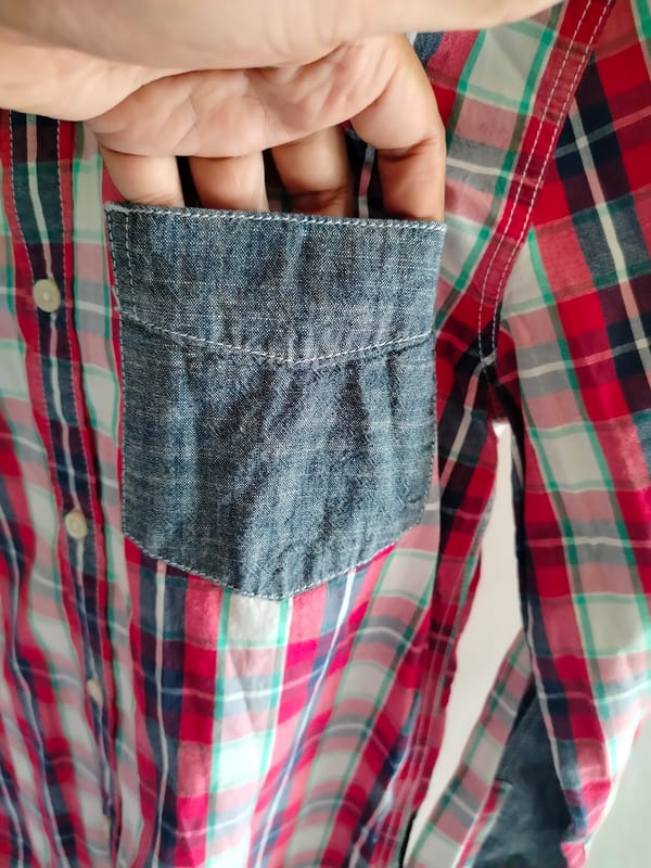 kemeja pria SIZE S denizen branded, foto 4
