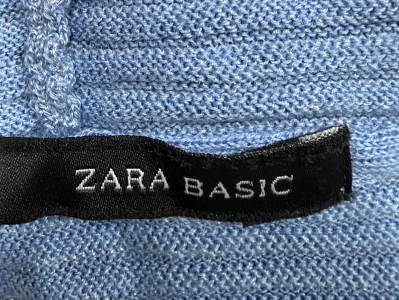 Cardigan rajut model waterfall Zara, foto 3