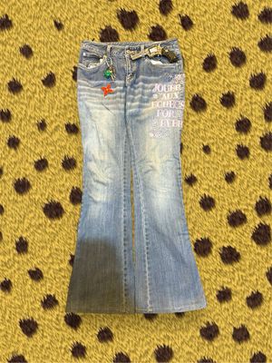 Vintage Jeans Pria multicolor
