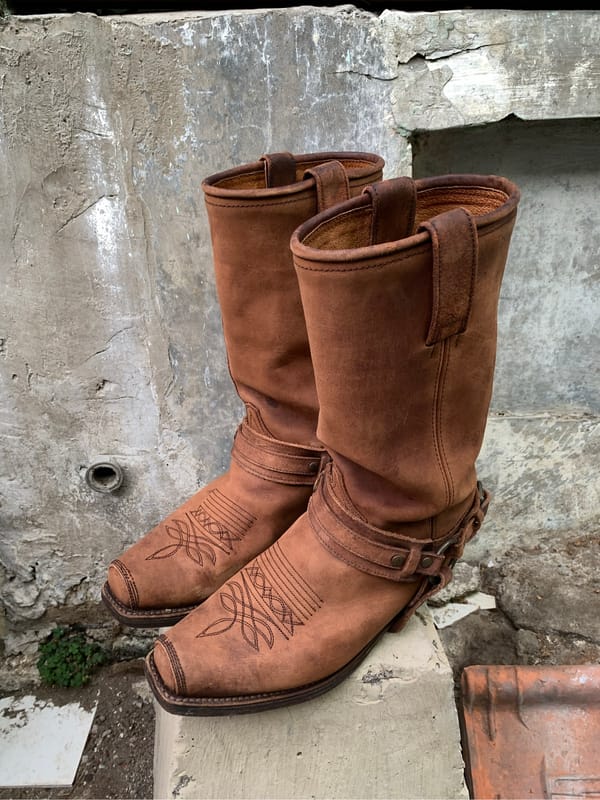 Item(s) : Vintage Sendra Bikers Boots Model 3604 Seta Sprint, foto 2