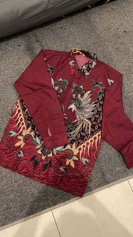 Kemeja batik pria, foto 3