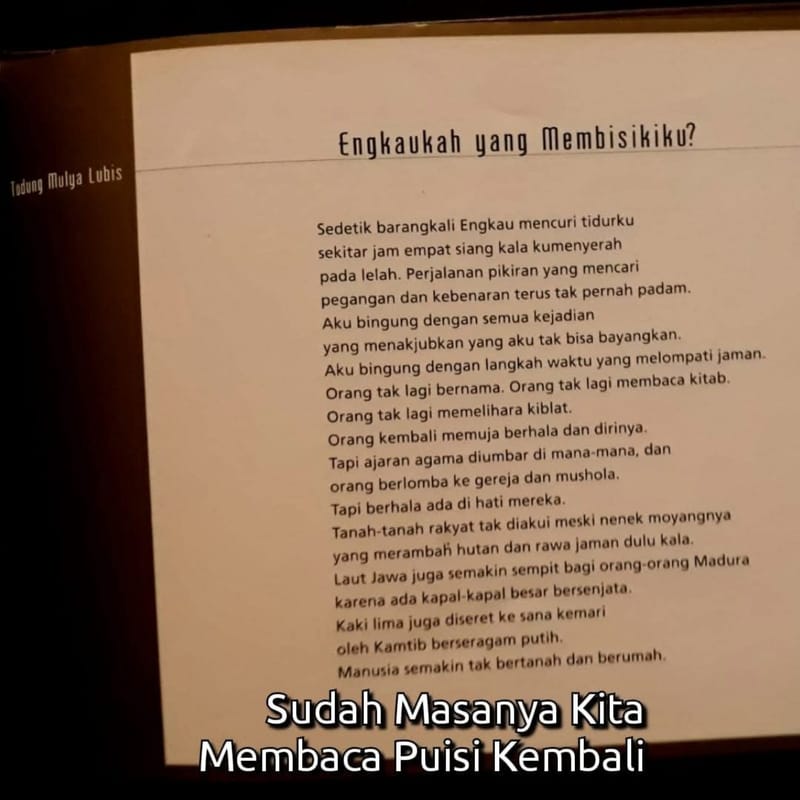 Buku kumpulan puisi, foto 5