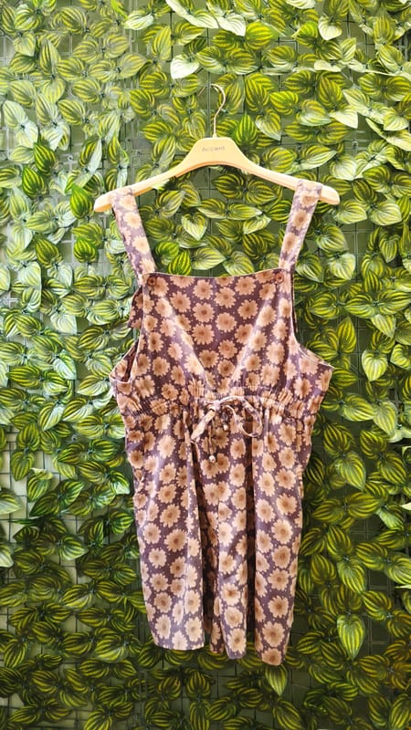 Flower jumpsuit overall, foto 2