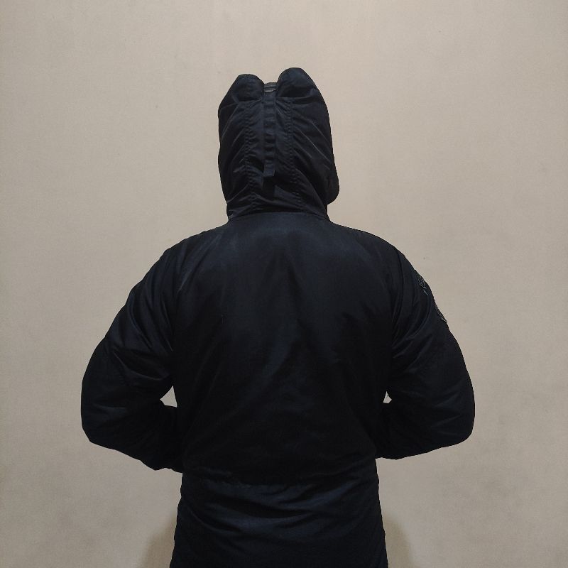 Schott NYC Gorpcore Sportswear Parka Pria black, foto 8