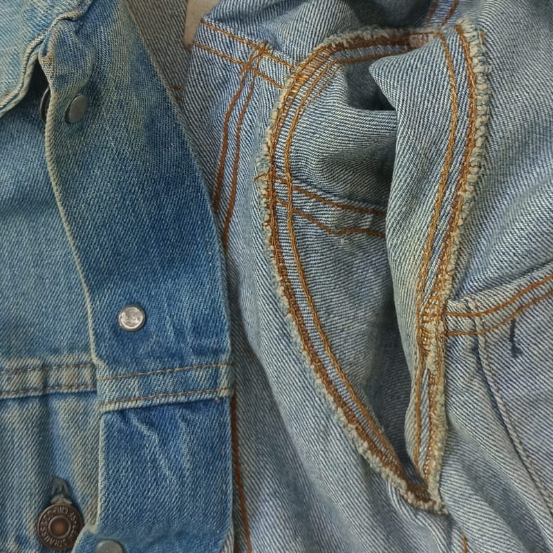 Jaket Vintage Levis Trucker, foto 5