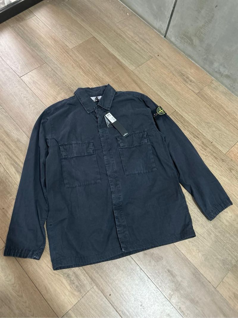 Stone Island Kids Guys Jackets In Navy main image 0