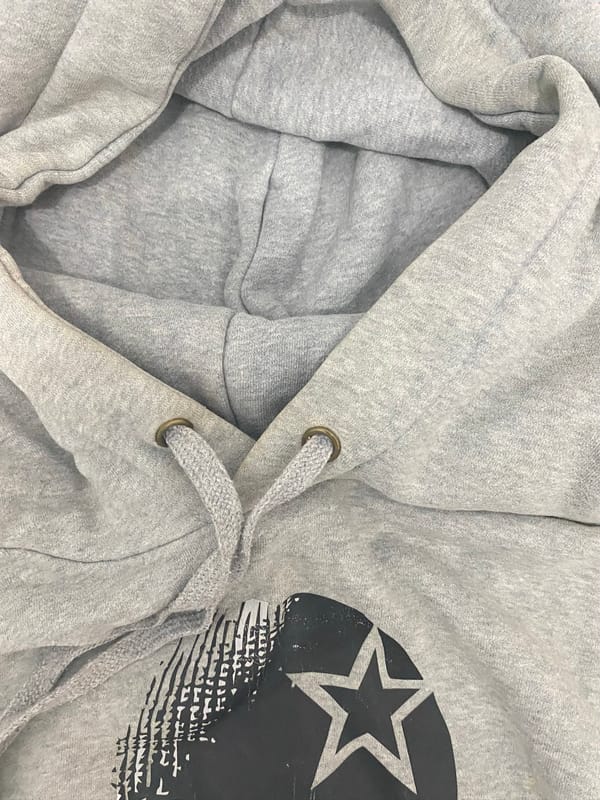 Hoodie abu unisex, foto 5