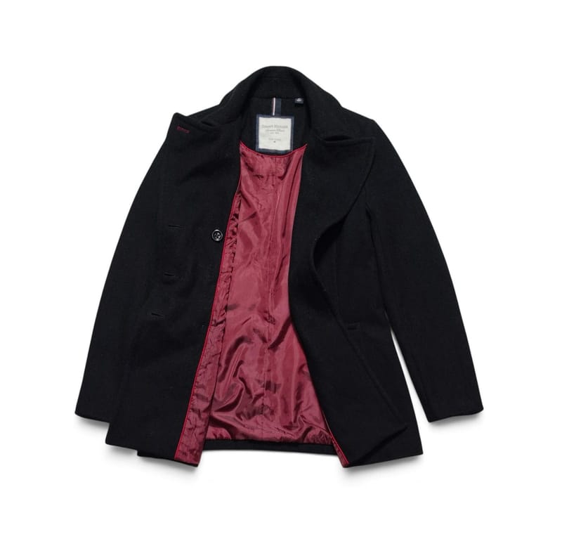 Tommy Hilfiger Women's Double-Breasted Wool Blend Peacoat, foto 6