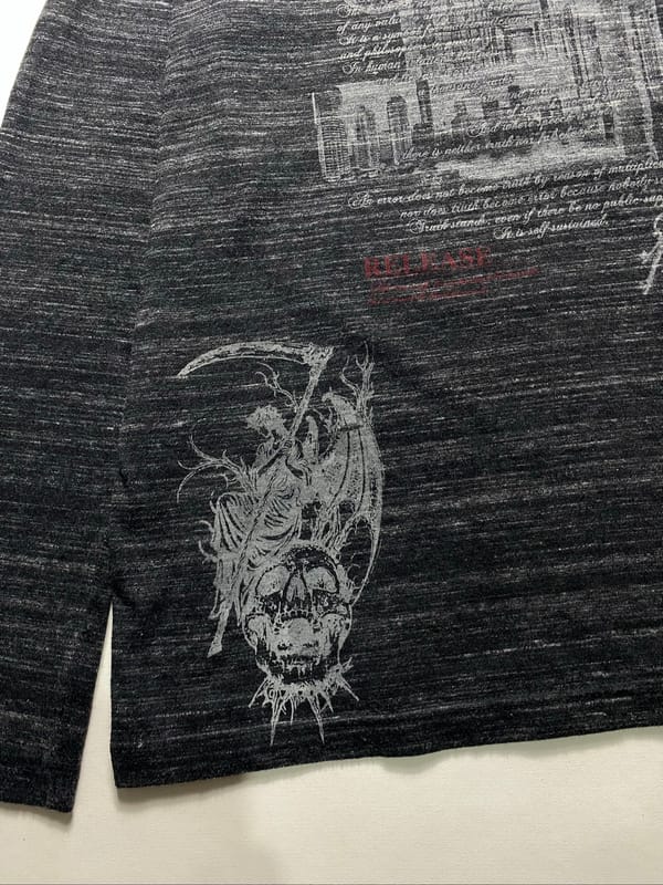 mossimo longsleeve gothic y2k cybersigilism, foto 4